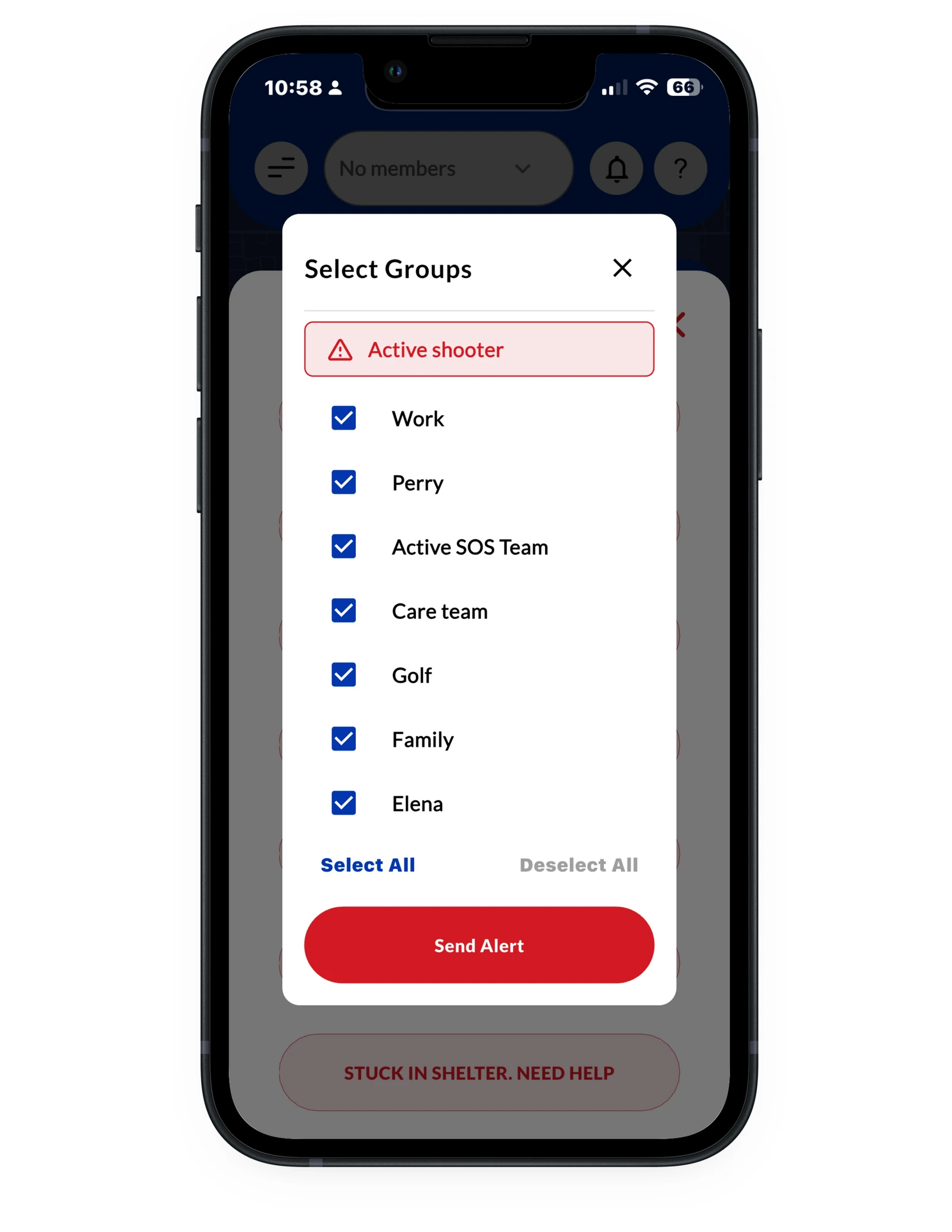 Customize Your Alerts — Active SOS App